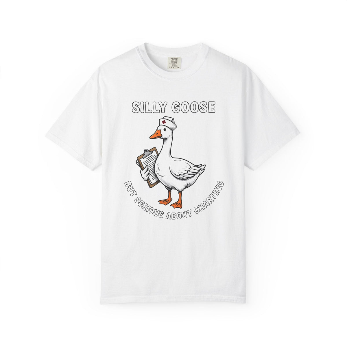 Nurse Duck Shirt Nurses Wildlife Unisex Gift Comic Tee product image 1
