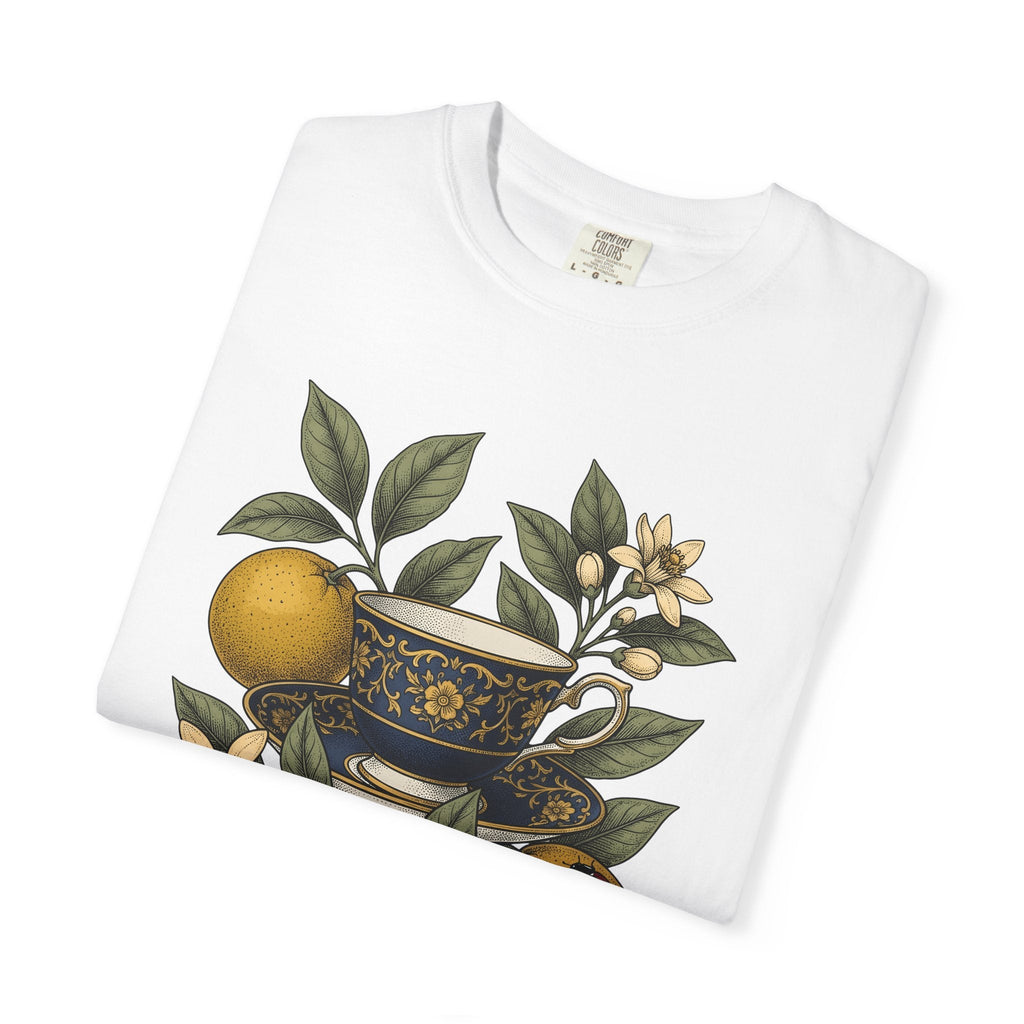Tea Mug Flowers Shirt Coffee Plant Unisex Gift Retro Tee Mug T-Shirt Coffee Fan