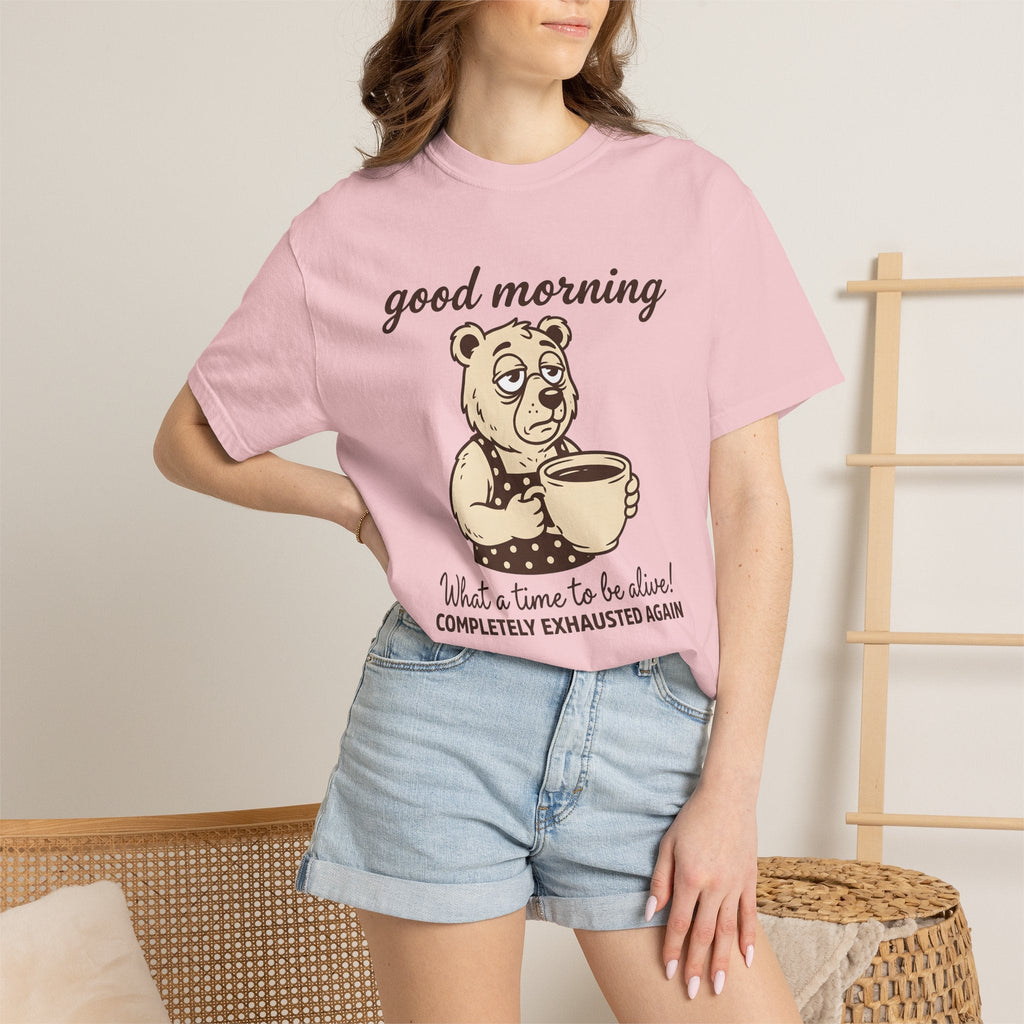 Sleepy Bear Java Shirt Funny Random Latte Unisex Gift product image 12