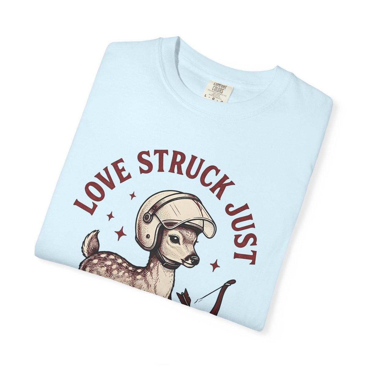 Buck Helmet Pencil Art T-Shirt – Funny Deer Hunter Humor product image 8
