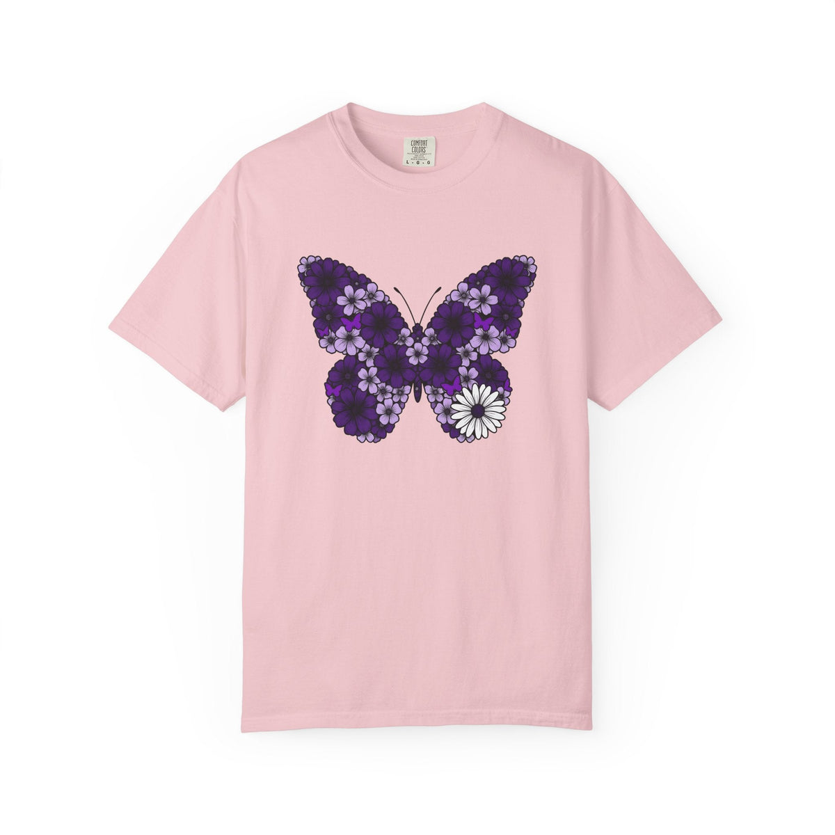 Floral Butterfly Shirt Boho Chic Nature Unisex Gift Tee product image 3