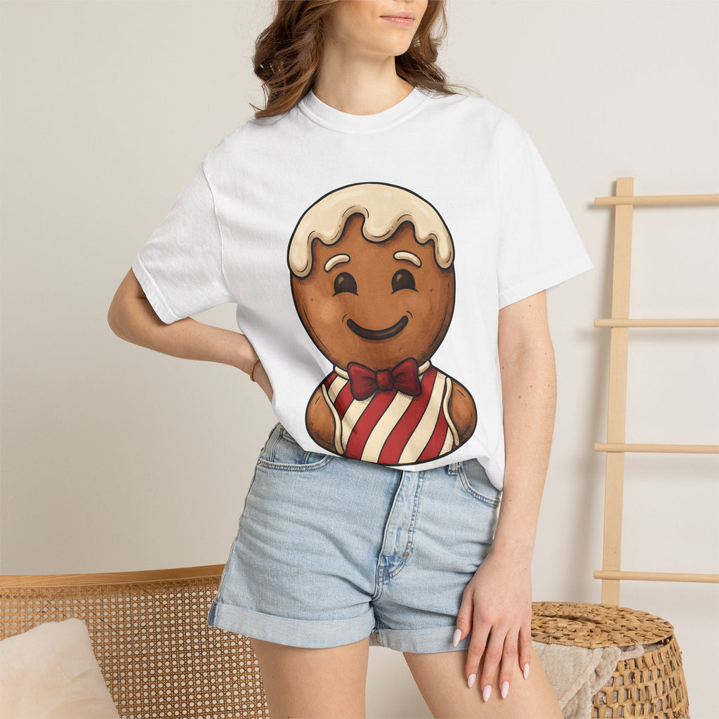 Gingerbread Man Shirt Christmas Food Unisex Gift Cute Tee product image 6