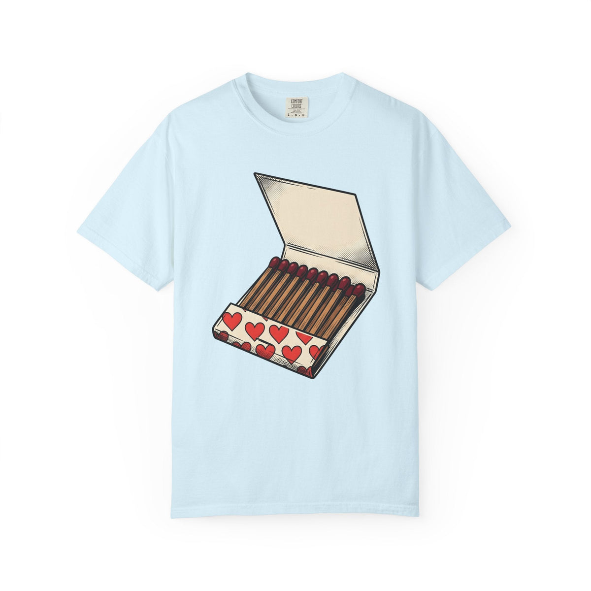 Matchbox Hearts Shirt St. Valentine's Day Romance Unisex product image 2