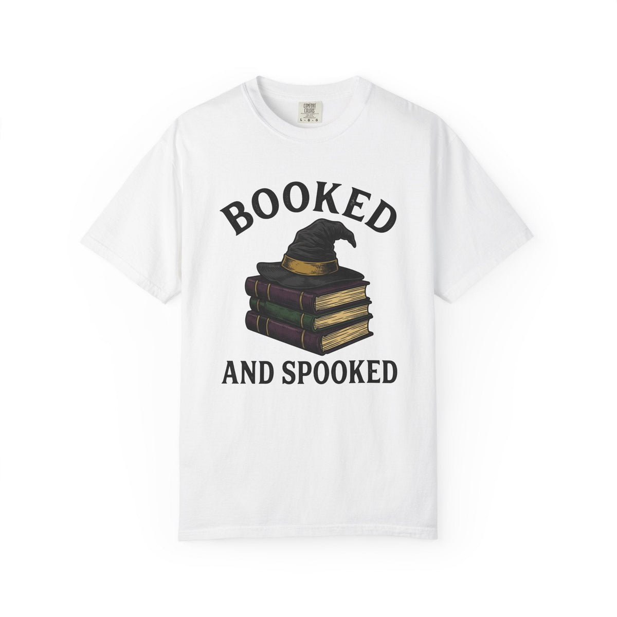 Witch Hat Tomes Shirt Halloween Texts Unisex Gift Classic Tee Spellbook T-Shirt