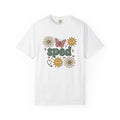 Sunflower Daisy Butterfly Shirt Teachers Floral Unisex Gift product image 1
