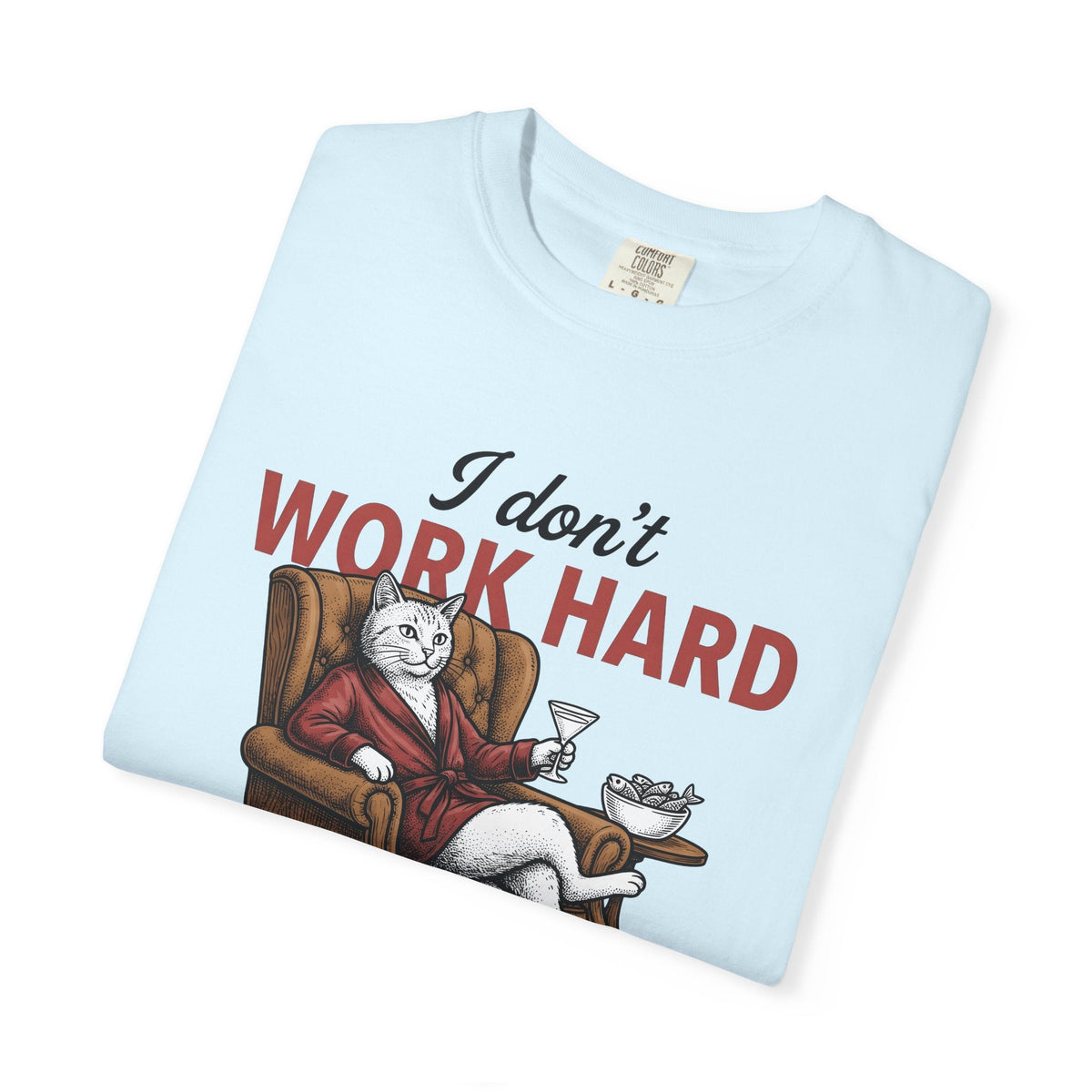 Cat Lounge Chair Shirt Satire Unisex Gift Nostalgic Tee product image 8