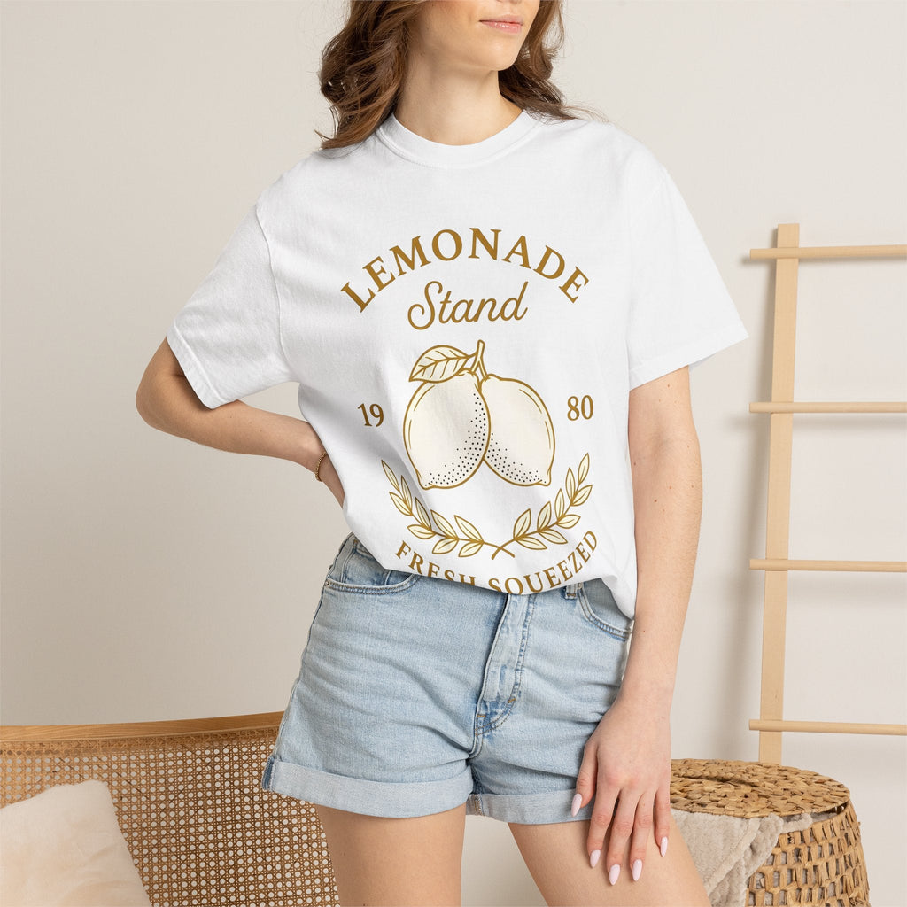 Lemon Citrus Shirt Drinks Vacation Unisex Gift Retro Tee product image 6