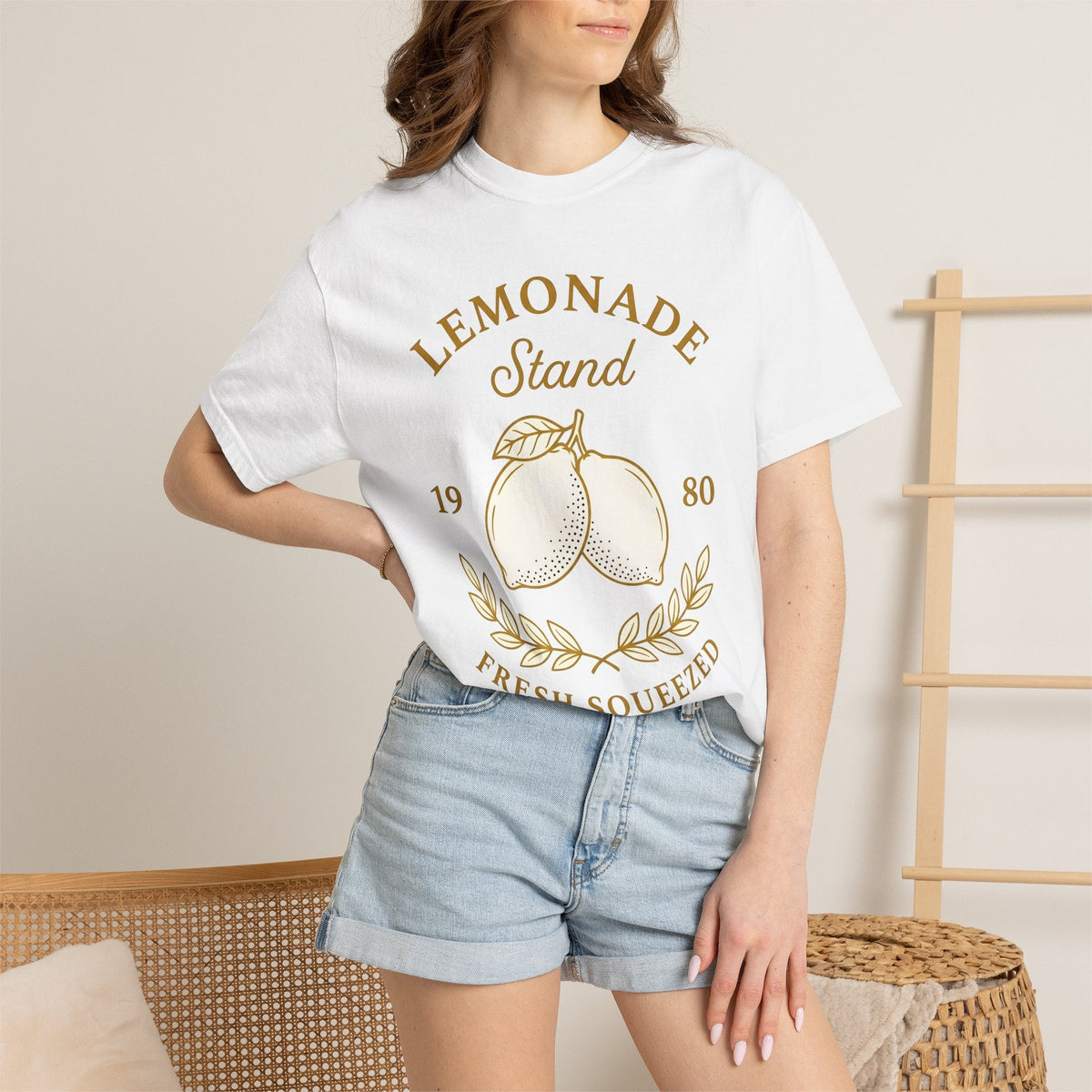 Lemon Citrus Shirt Drinks Vacation Unisex Gift Retro Tee product image 6