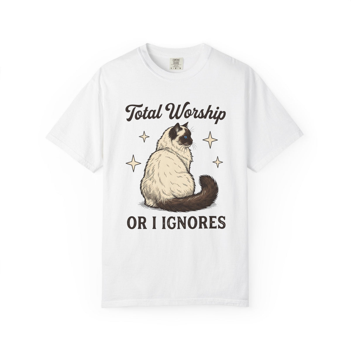Siamese Cat Shirt Animal Gift Women Vintage Tee T-Shirt Fan product image 1