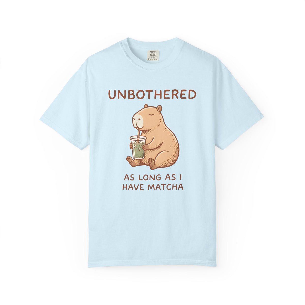 Capybara Drink Shirt Coffee Animal Unisex Gift Cute Tee product image 2