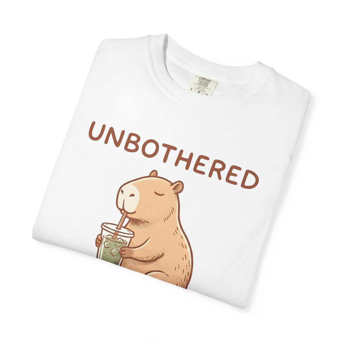 Capybara Drink Shirt Coffee Animal Unisex Gift Cute Tee product image 5