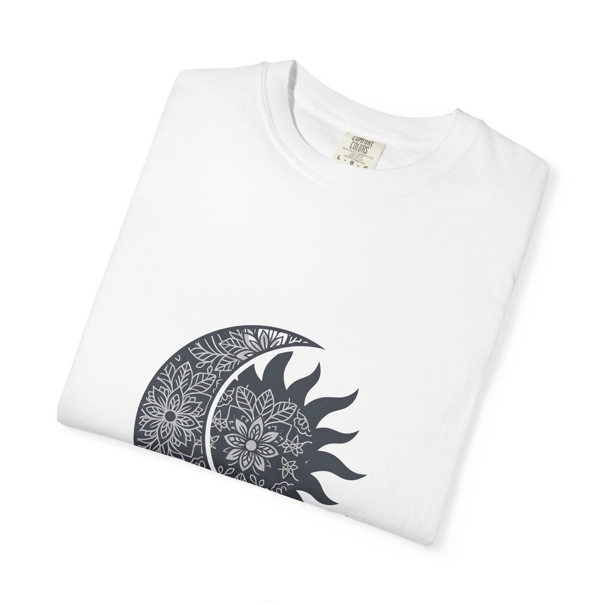 Mandala Sun Moon Shirt Boho Chic Metaphysical Unisex Gift product image 5