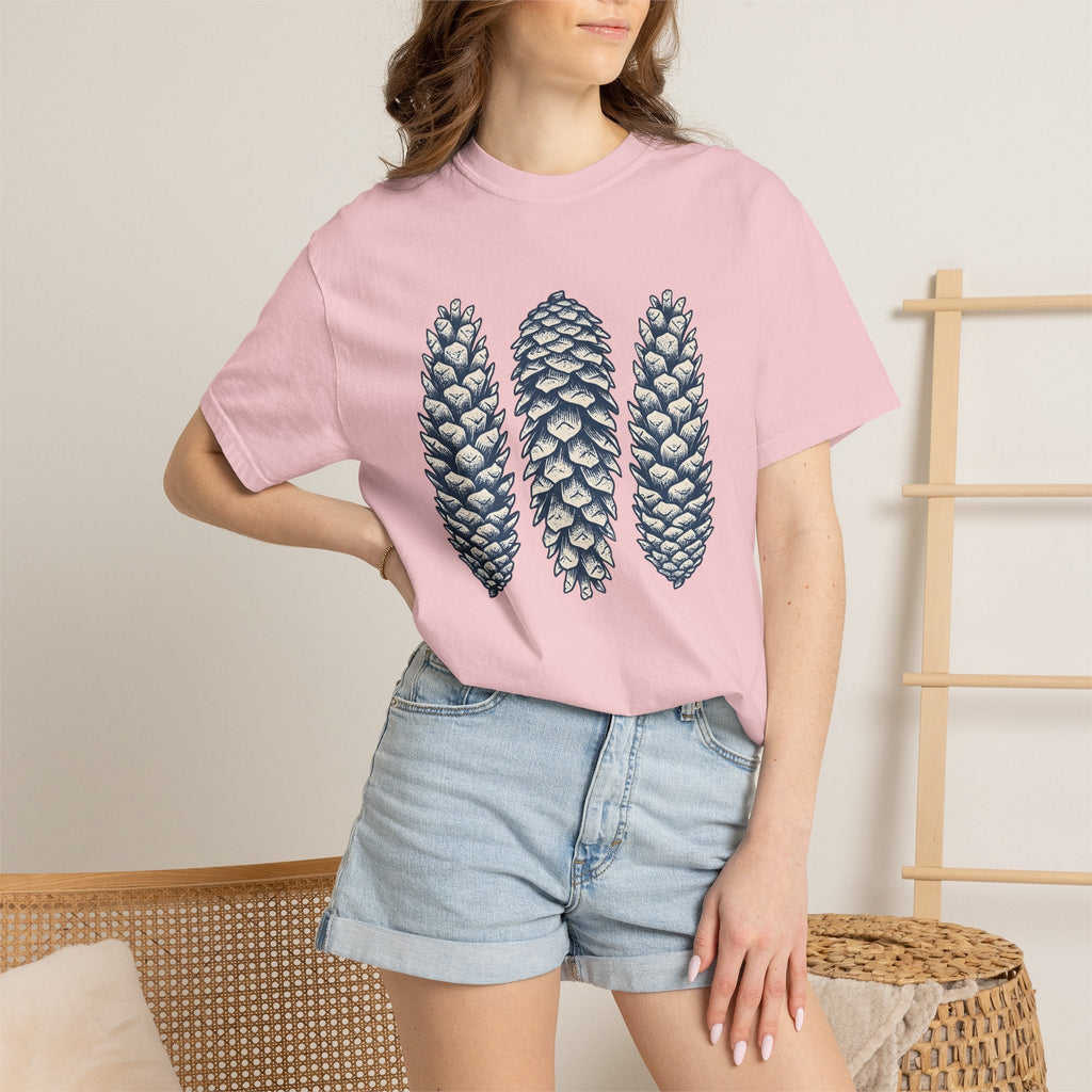 Pine Cones Shirt Nature Camping Unisex Gift Floral Tee product image 12