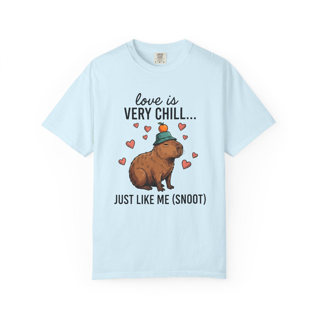 Capybara Drawing Shirt Valentines Day Creature Unisex Gift product image 2