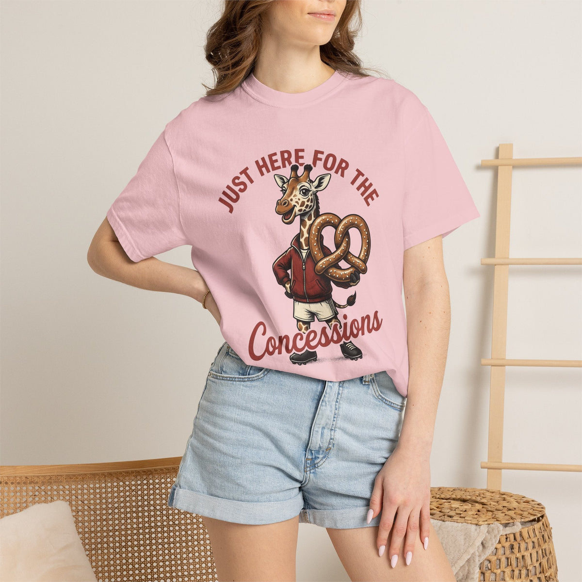 Giraffe Treat Shirt Moms Games Gift for Women Sketch Tee product image 12