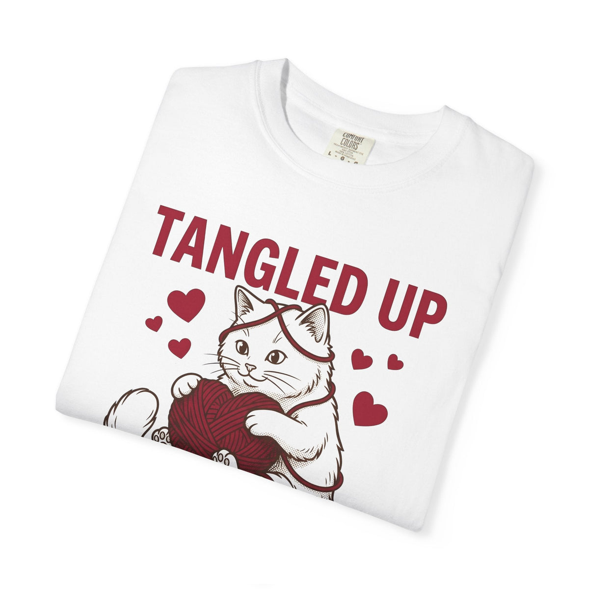 Kitten Wool Shirt Cat Romance Unisex Gift Sketch Tee Woolly product image 5