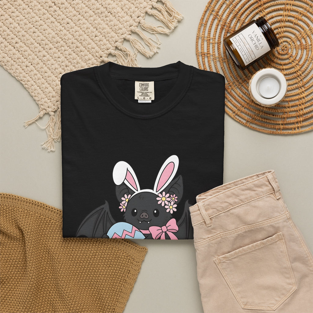 Bat Bunny Ears Shirt Easter Animal Unisex Gift Cute Tee product image 17