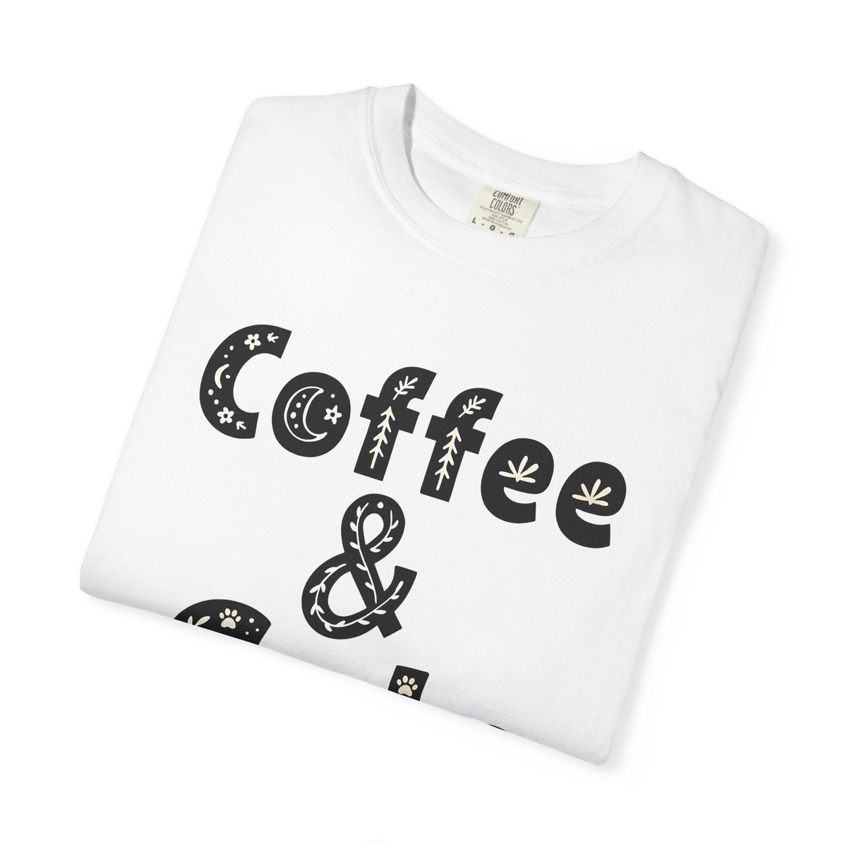 Coffee Cat Shirt Pet Unisex Gift Boho Tee Kitty T-Shirt Fan product image 5