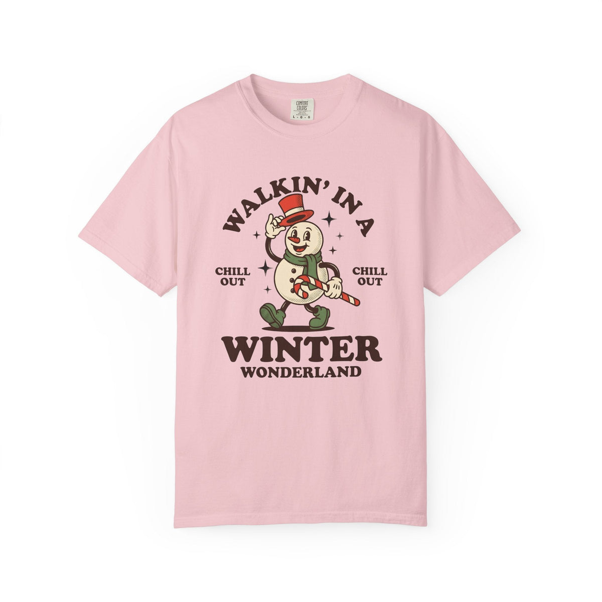 Snowman Peppermint Stick Shirt Christmas Cold Season Unisex product image 3