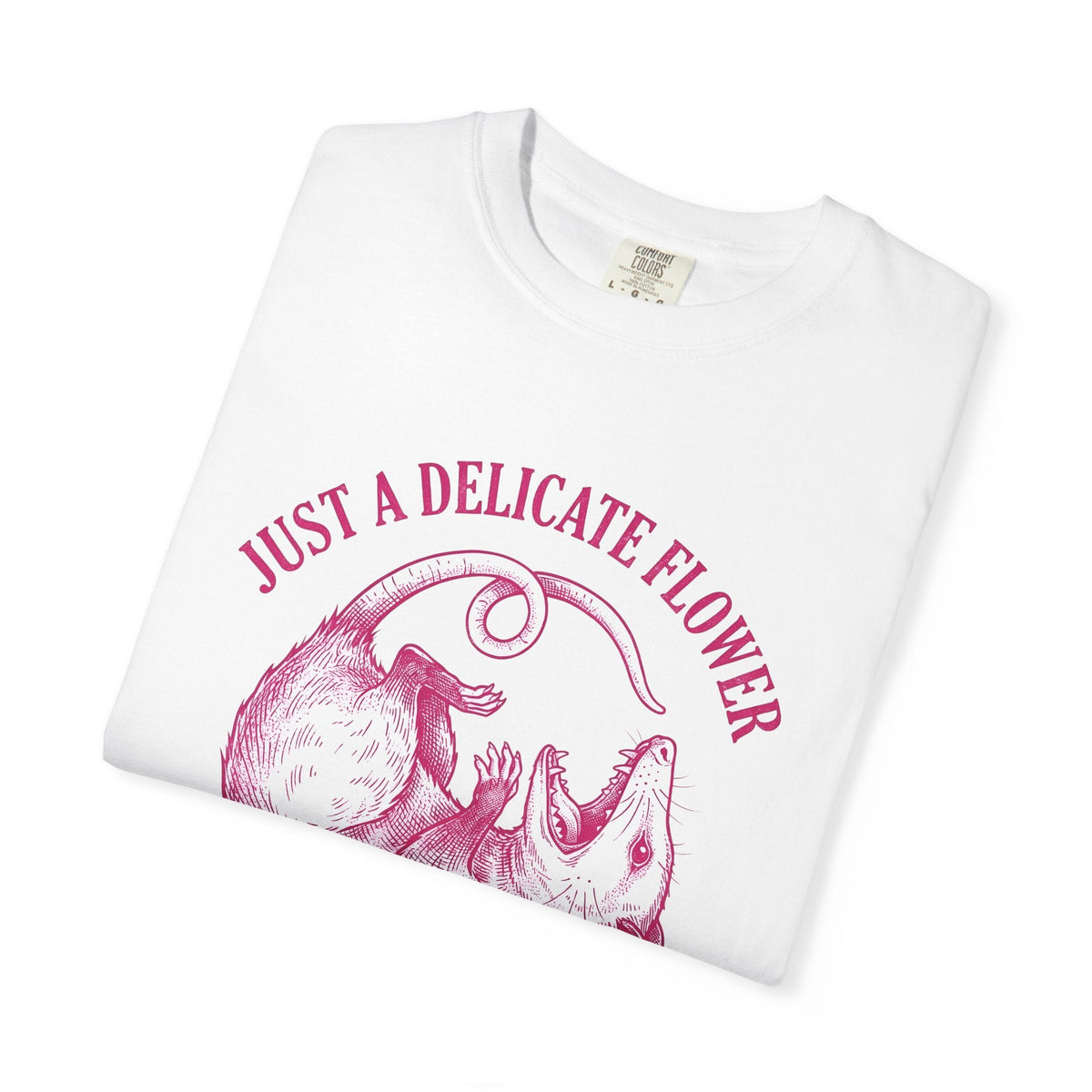 Opossum Drawing Shirt Funny Critter Unisex Gift Cartoon Tee product image 5