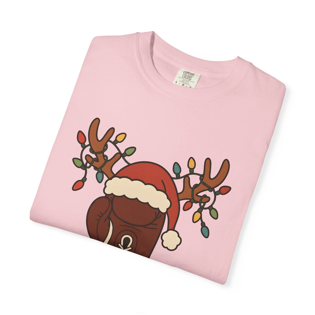 Fight Glove Reindeer Shirt Christmas Exercise Unisex Gift product image 11