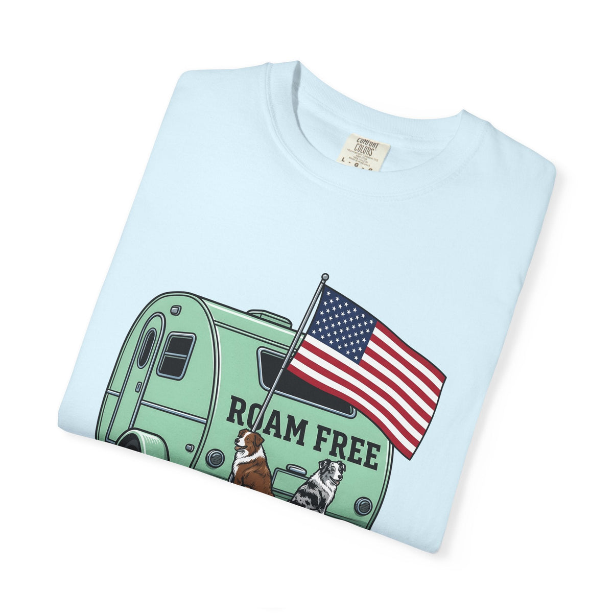 Rv Puppies Shirt 4th Of July Campfire Unisex Gift Old product image 8