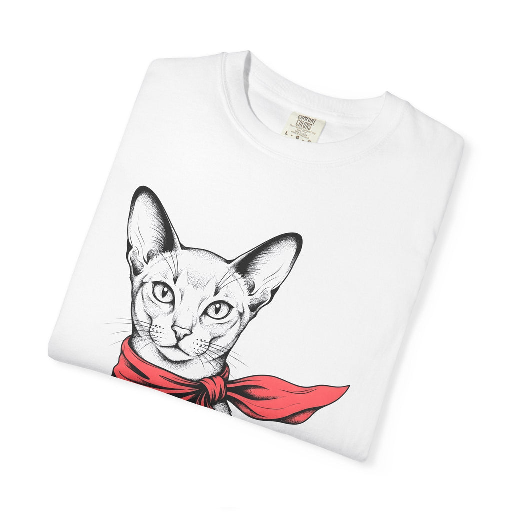 Sphynx Kitty Shirt Cat Outfit Gift Women Cartoon Tee product image 5