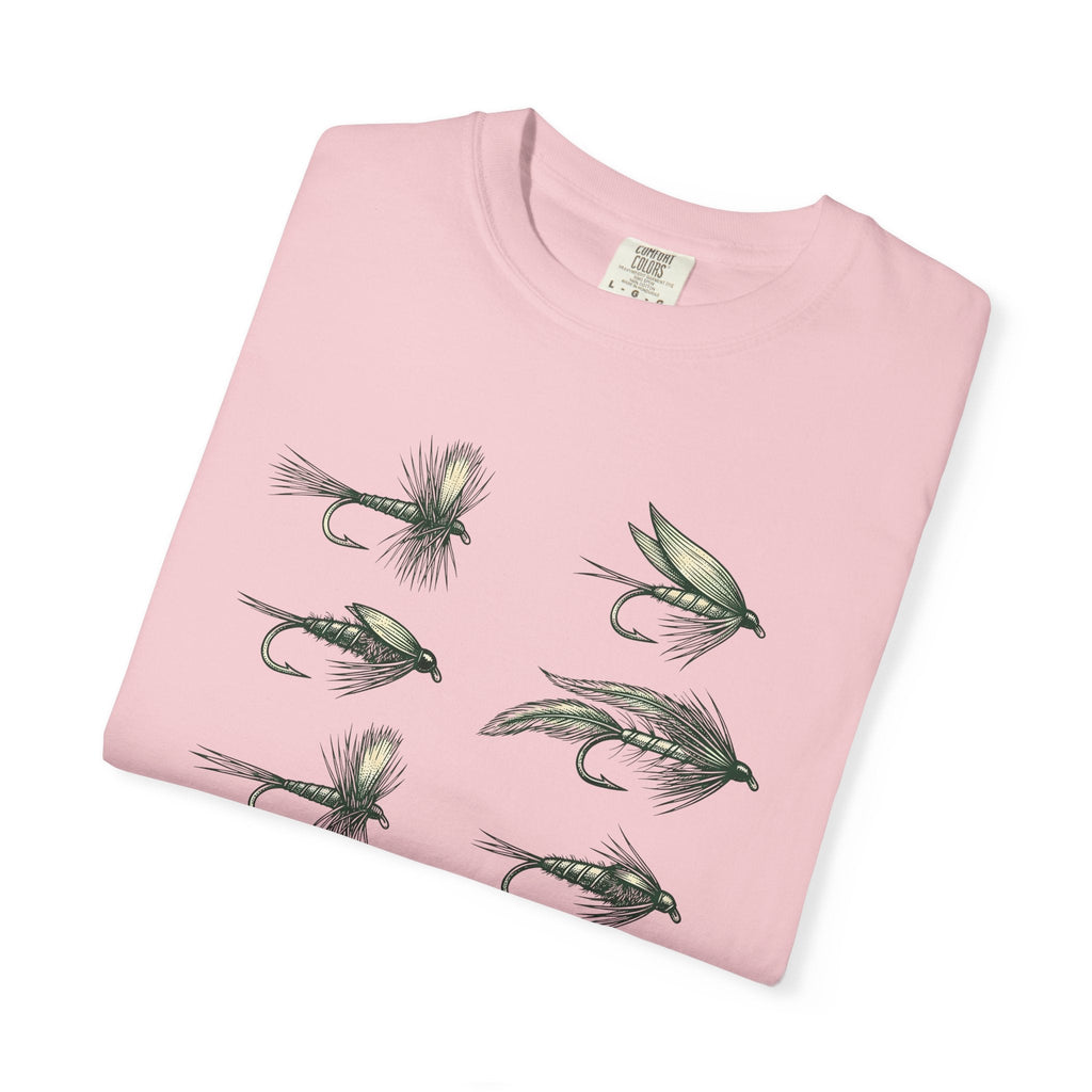 Fishing Flies Shirt Nature Unisex Gift Rustic Tee Fly Tying product image 11