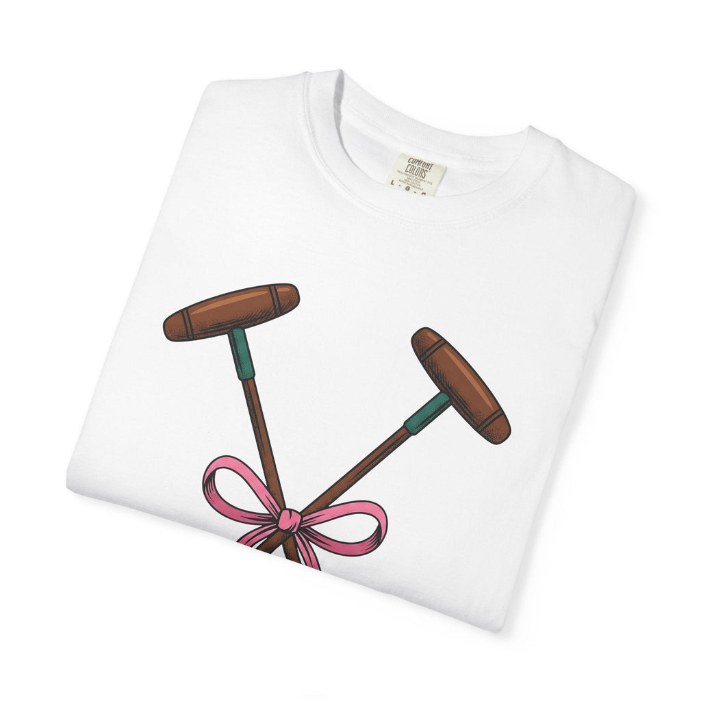 Polo Sticks Shirt Sports Horseback Unisex Gift Sketch Tee product image 5