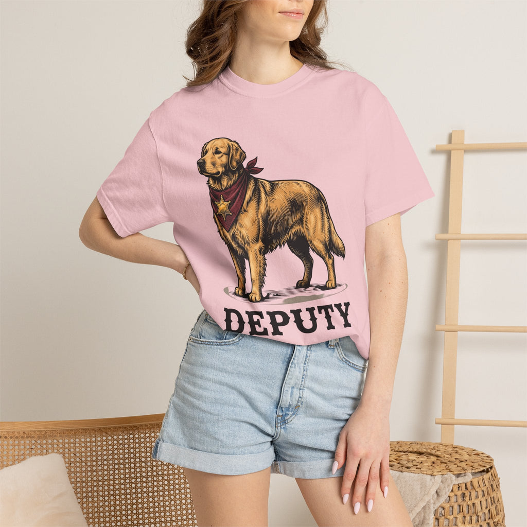 Golden Retriever Shirt Dog Ranch Unisex Gift Retro Tee product image 12