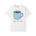 Warm Chocolate Mug Shirt Drinks Snug Unisex Gift Line Art Tee Hot Chocolate