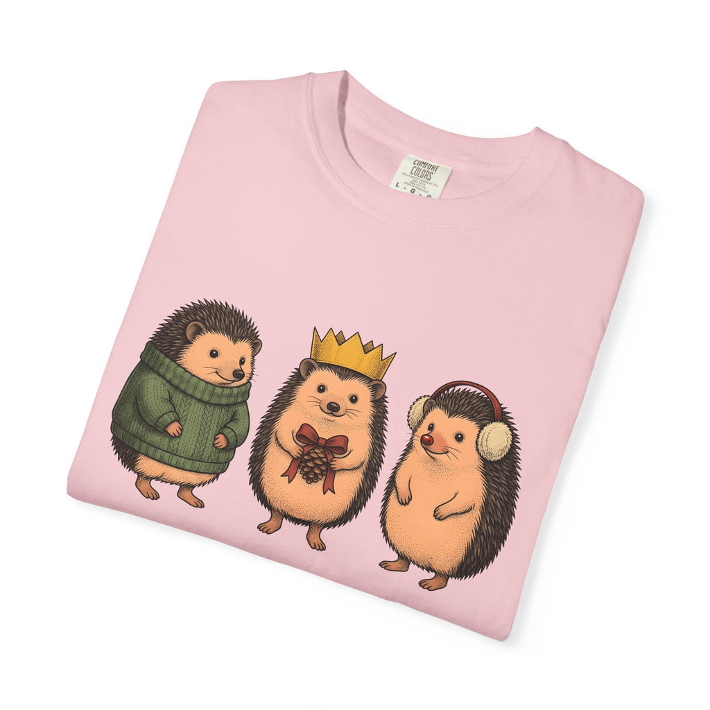 Hedgehog Group Shirt Christmas Wildlife Unisex Gift product image 11