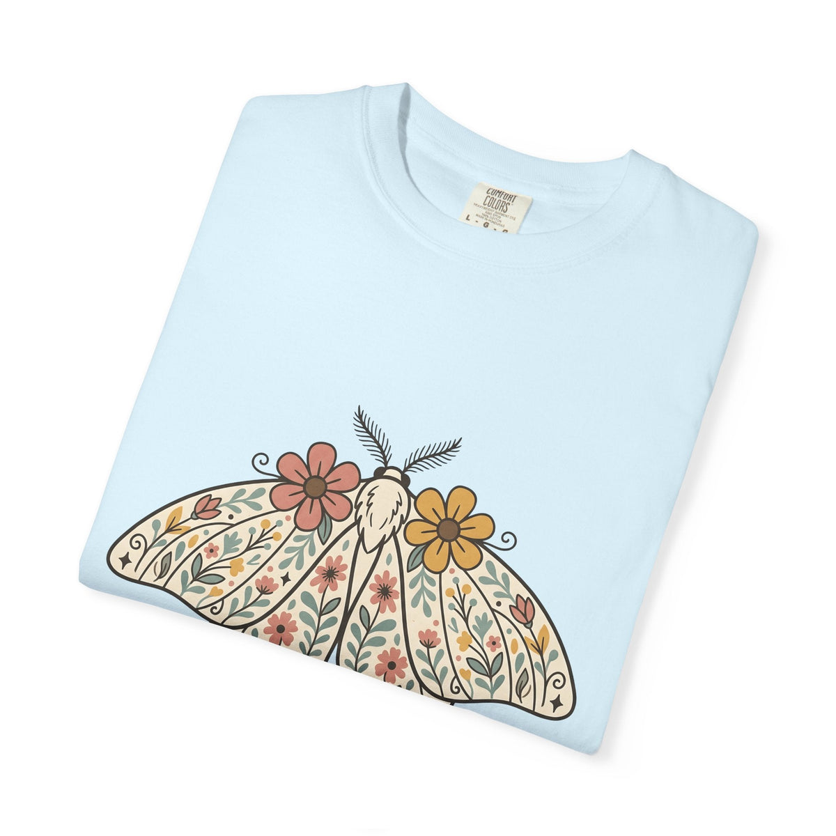 Blossom Moth Shirt Floral Wildlife Unisex Gift Rustic Tee product image 8