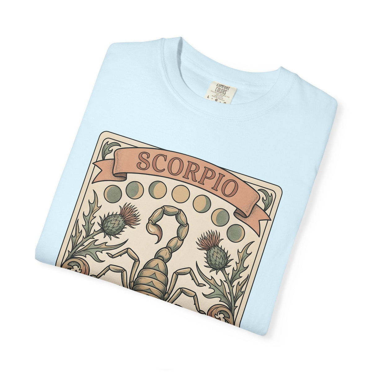 Scorpio Sign Shirt Boho Chic Horoscope Gift Women Retro Tee product image 8