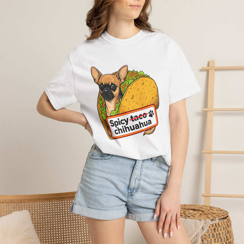 Chihuahua Taco Shirt Dog Treats Unisex Gift Animated Tee product image 6