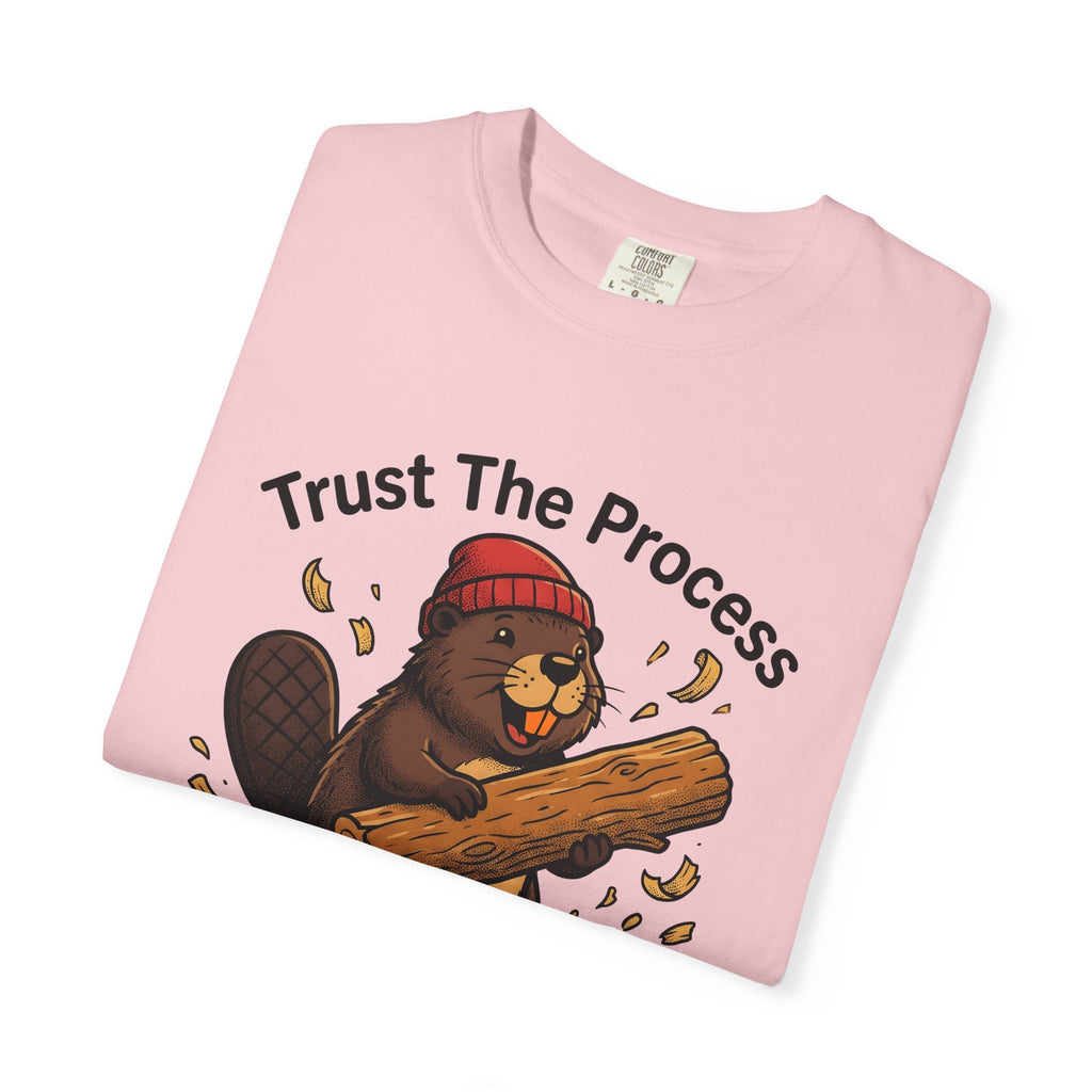 Beaver Log Shirt Funny Animal Unisex Gift Cartoon Tee Dam product image 11
