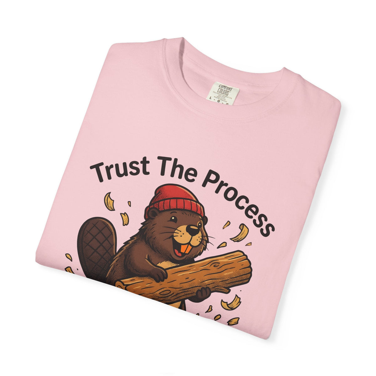 Beaver Log Shirt Funny Animal Unisex Gift Cartoon Tee Dam product image 11