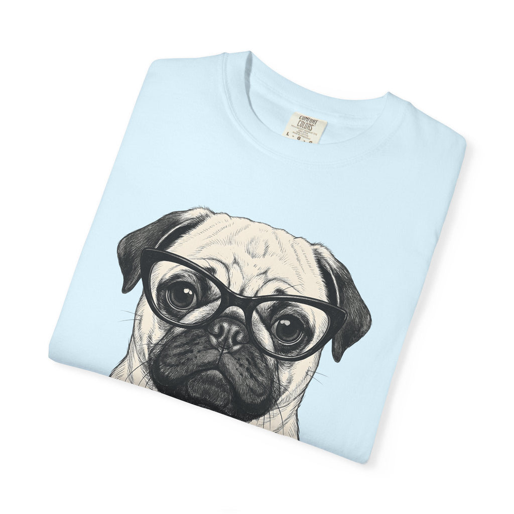 Pug Canine Shirt Dog Wildlife Unisex Gift Line Art Tee product image 8
