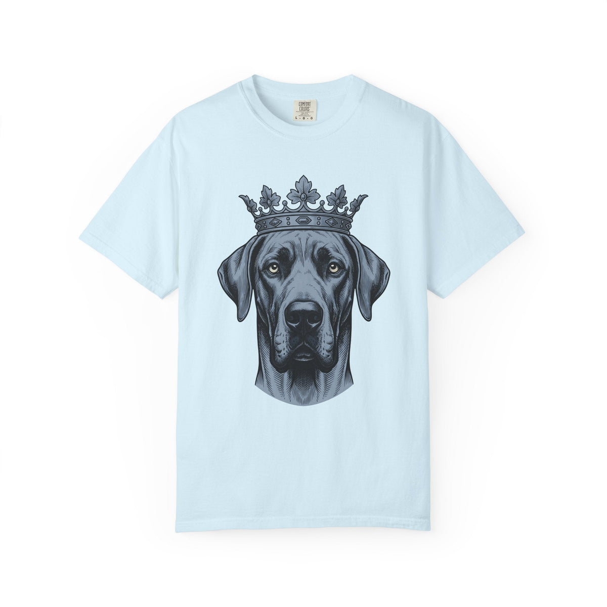 Dog Crown Shirt Animal Unisex Gift Tattoo Tee Tiara T-Shirt product image 2