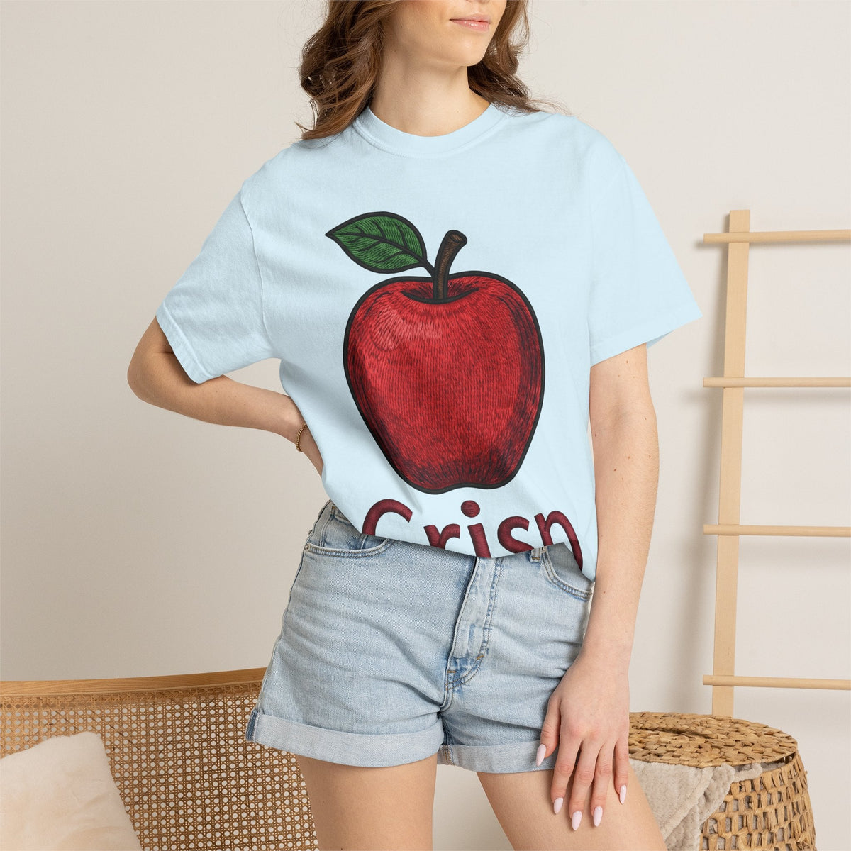 Apple Art Shirt Fruit Cooking Unisex Gift Sewn Tee T-Shirt product image 9