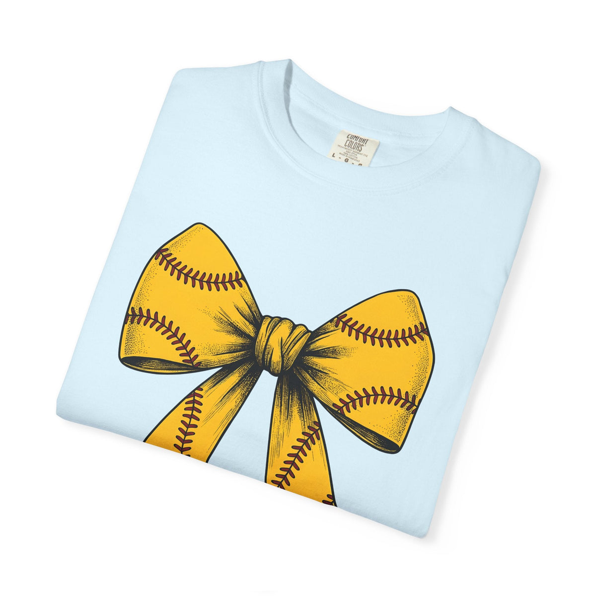 Softball Ribbon Bow Shirt Competition Gift Women Cartoon product image 8