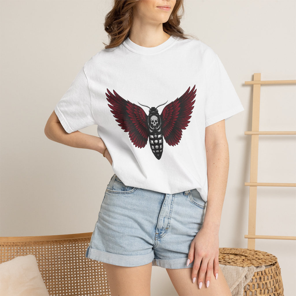 Doom Moth Shirt Gothic Paranormal Gift Women Eerie Tee product image 7