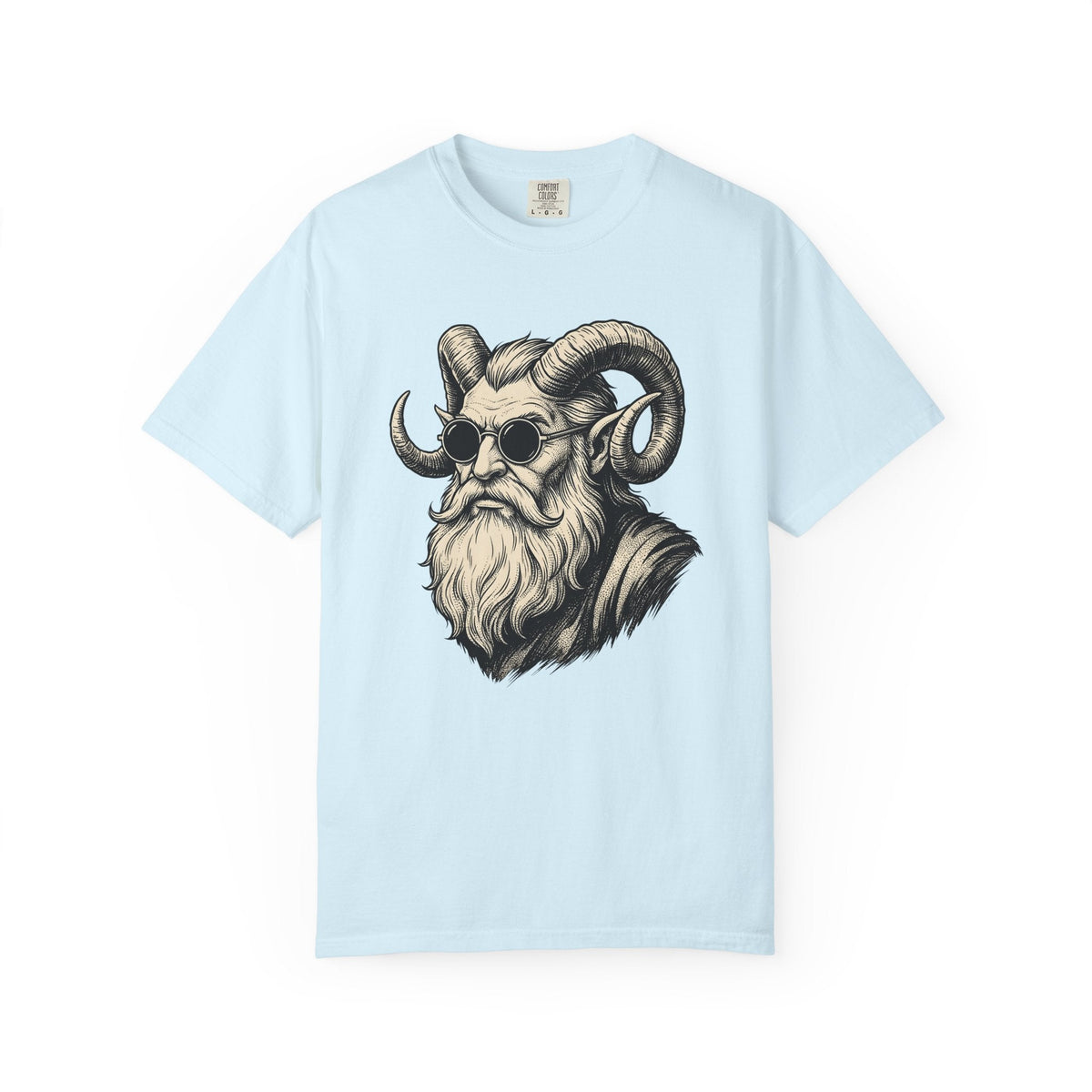 Krampus Head Shirt Christmas Gothic Unisex Gift Tattoo Tee product image 2