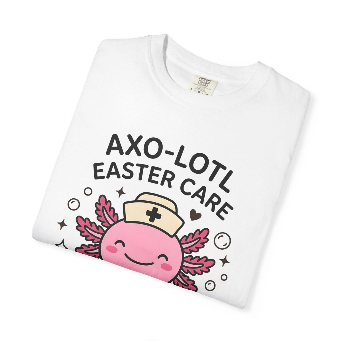 Axolotl Nurse Shirt Easter Animal Unisex Gift Cute Tee product image 5