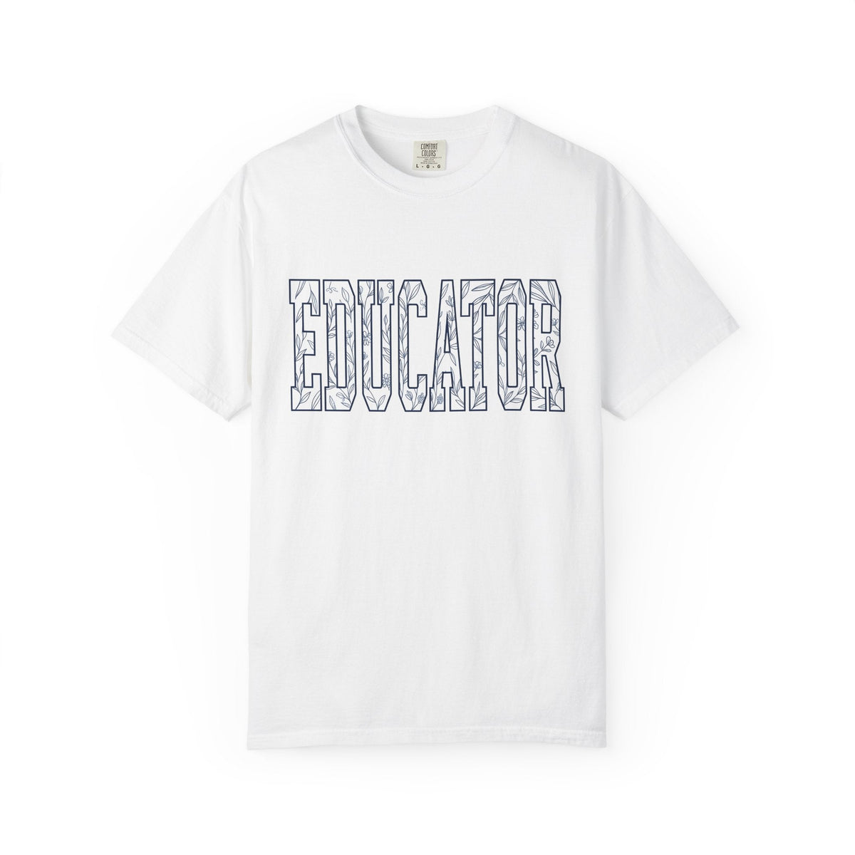Blossom Block Lettering Shirt Teachers Thanks Unisex Gift product image 1