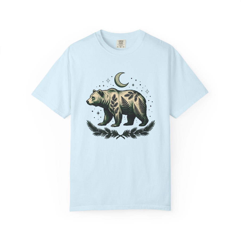 Bear Flower Shirt Animals & Flowers Outdoors Unisex Gift product image 2