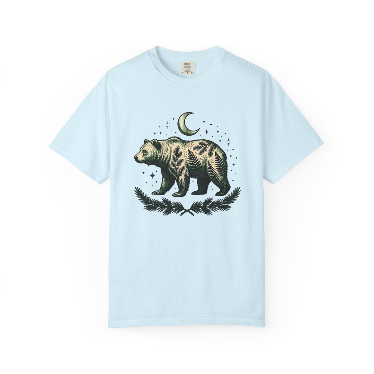 Bear Flower Shirt Animals & Flowers Outdoors Unisex Gift product image 2