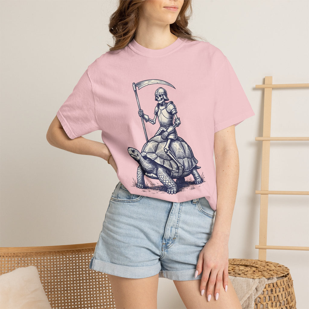 Skeleton Warrior Turtle Shirt Gothic Autumn Unisex Gift product image 13
