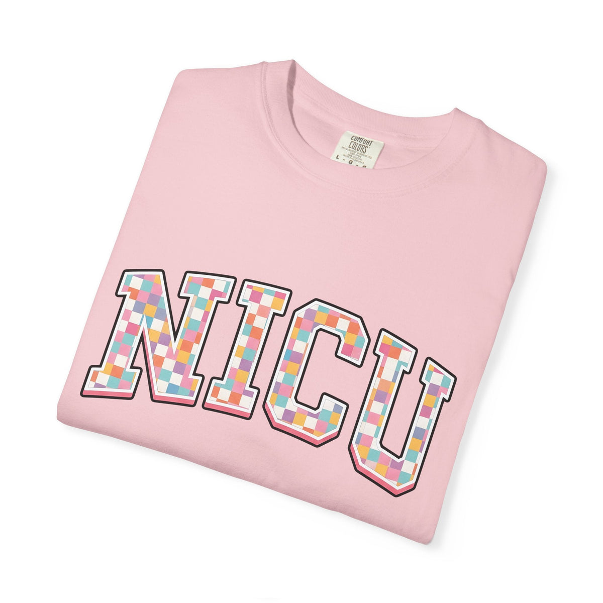 Block Lettering Design Shirt Nurses Clinic Gift Women Thick product image 11