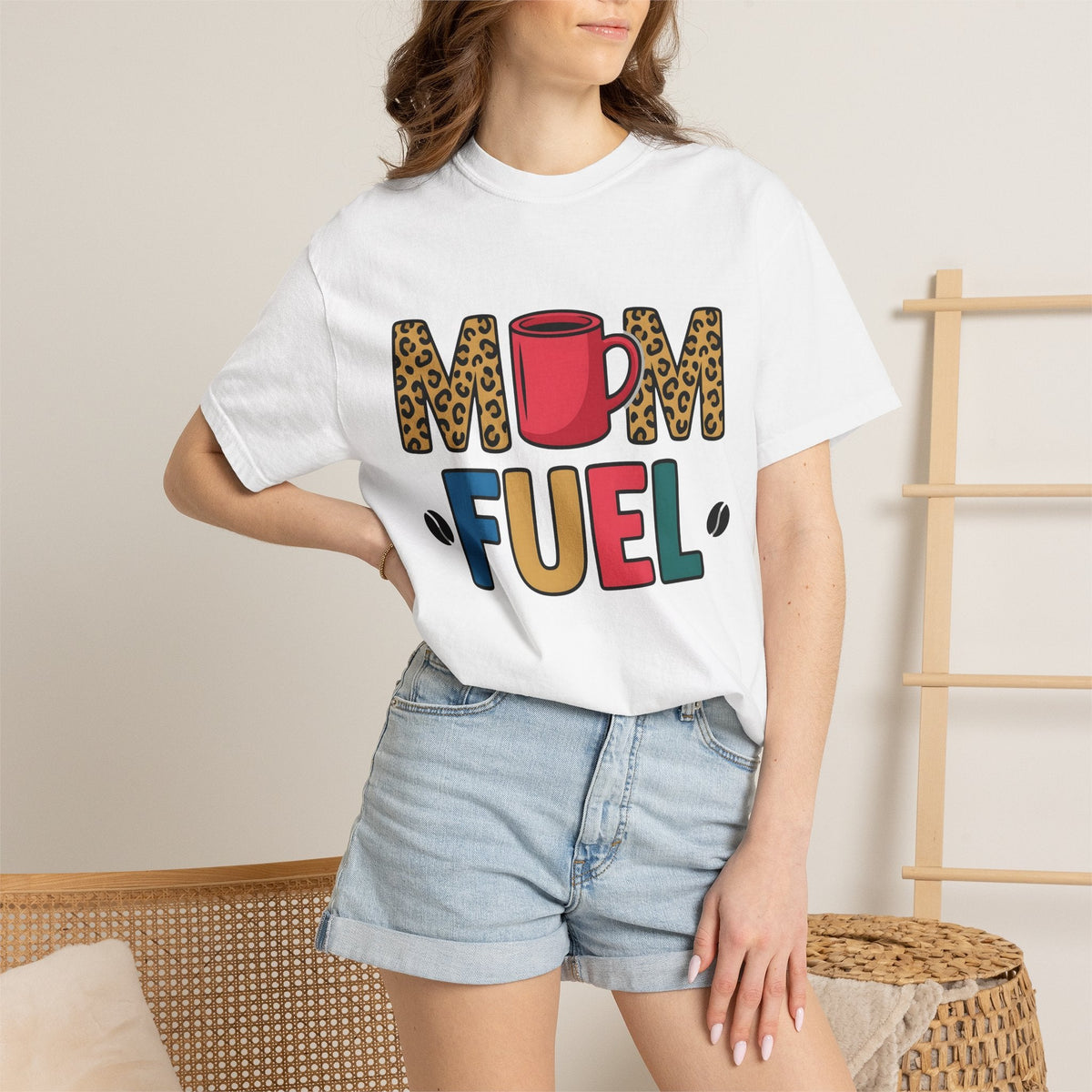 Latte Cup Shirt Coffee Mama Gift for Women Minimalist Tee Coffee Mug T-Shirt